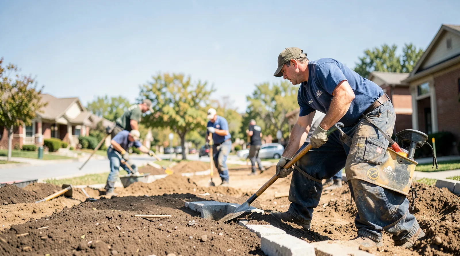 Plano Hardscaping Design in Madison, NE